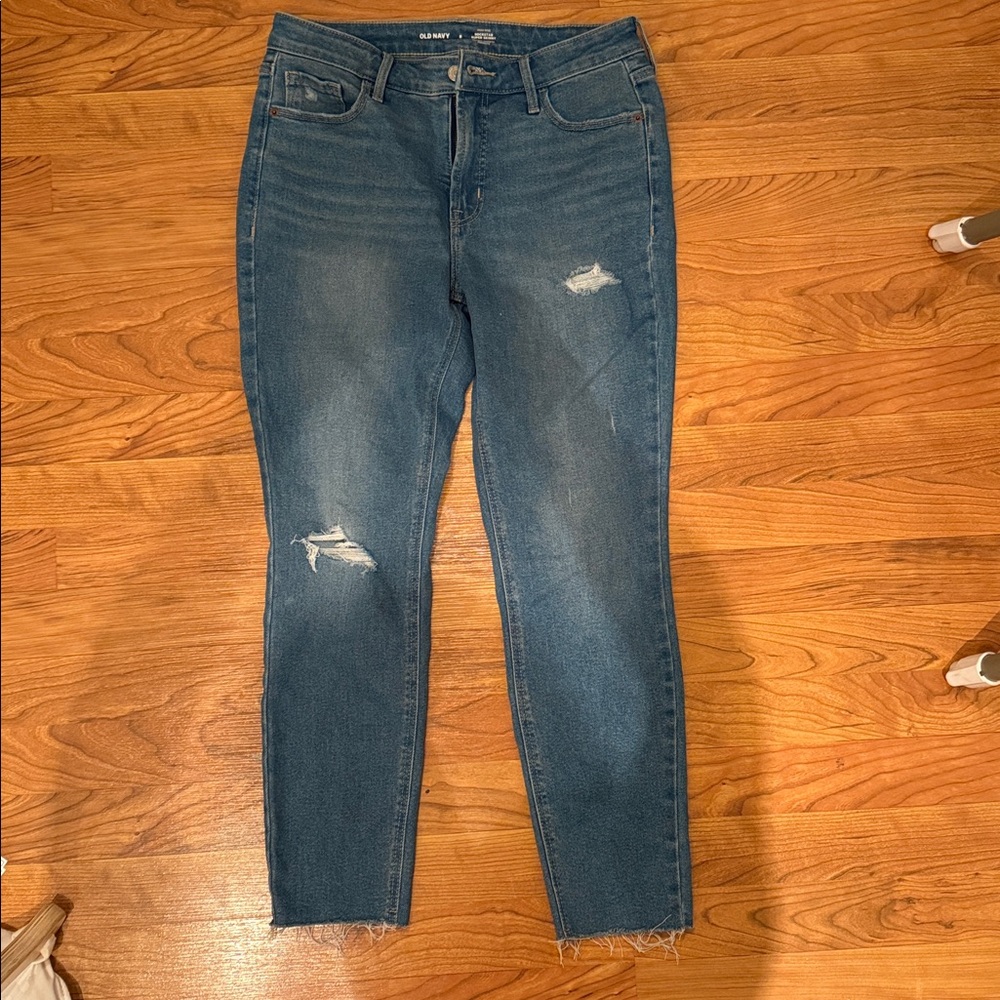 Old Navy rockstar super skinny jeans